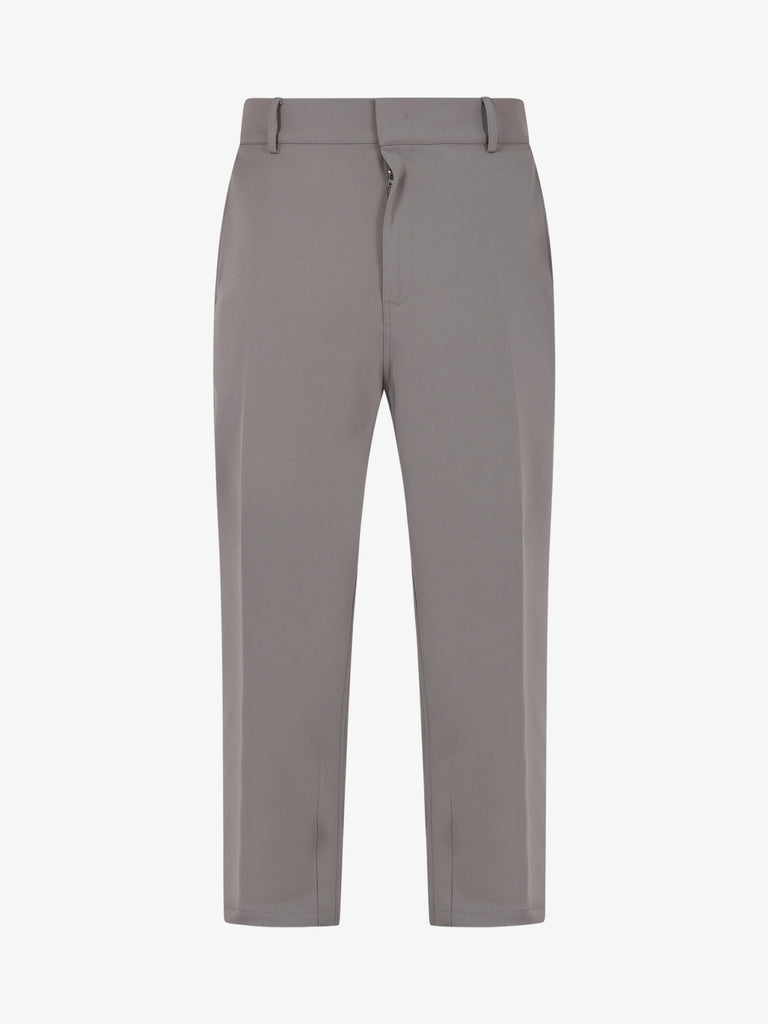 GRIFONI Pantalone con pinces al fondo uomo grigio