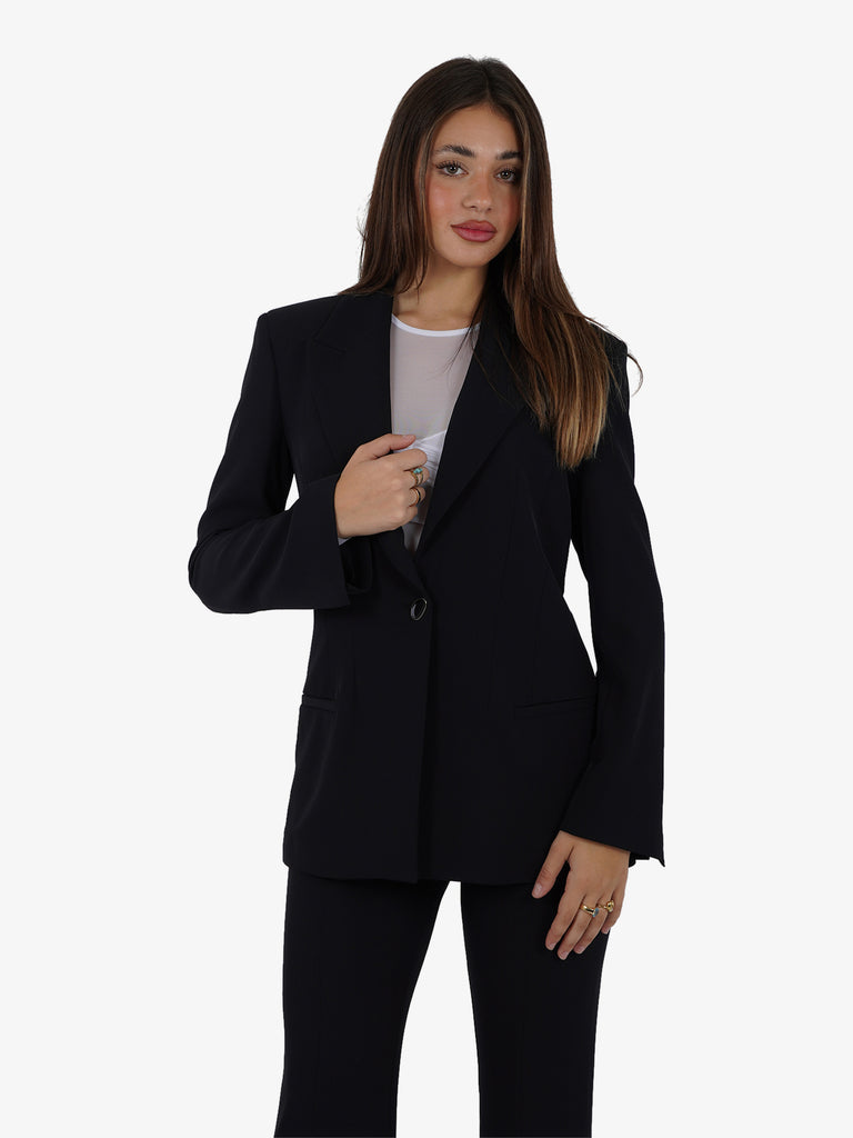 JIJIL Blazer monopetto donna nero