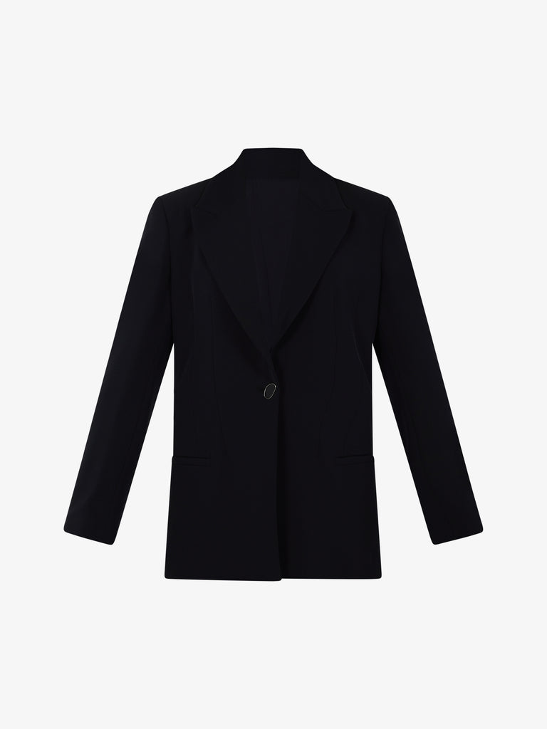 JIJIL Blazer monopetto donna nero