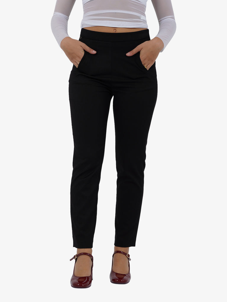 JIJIL Pantalone skinny donna nero