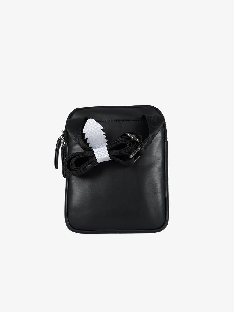 JOHN RICHMOND Borsello JR-B155 uomo pelle nero