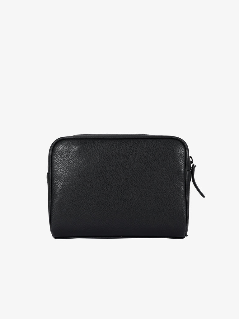 JOHN RICHMOND Pochette JR-B174 uomo pelle nero