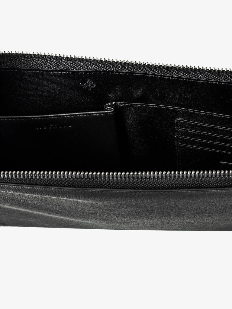 JOHN RICHMOND Pochette JR-B79 uomo pelle nero