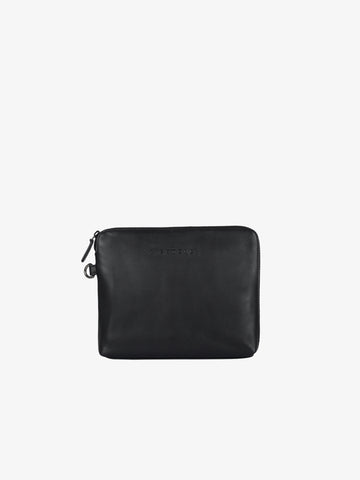 JOHN RICHMOND Pochette JR-B94 uomo pelle nero