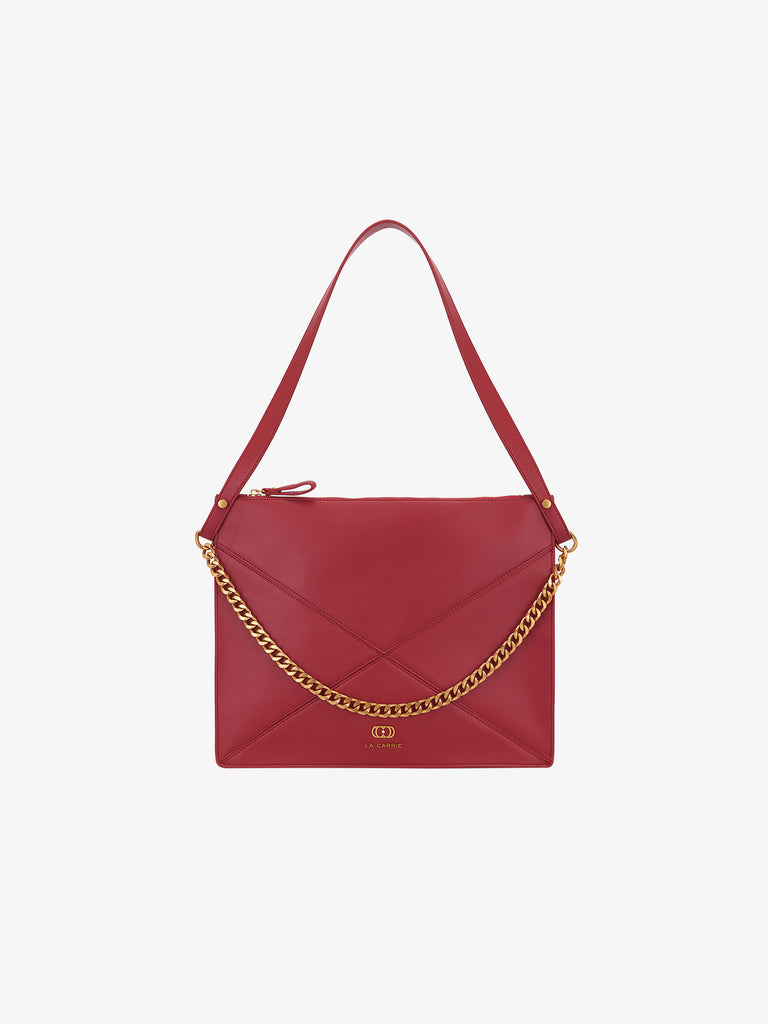 LA CARRIE Borsa shopper Angle Emy 142M-CM-250-SYN donna rosso