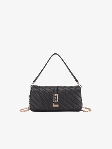 LA CARRIE Borsa a mano Plumar 142P-BM-290-LEA donna pelle nero