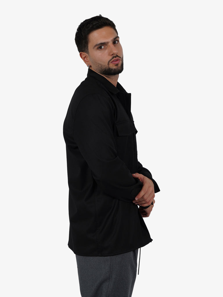 LOW BRAND Camicia S134 uomo nero