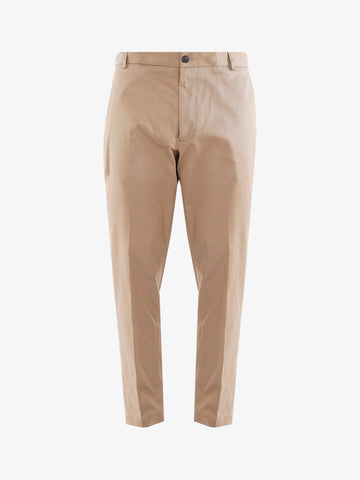 LOW BRAND Pantalone Ford Four Season uomo in misto lana beige