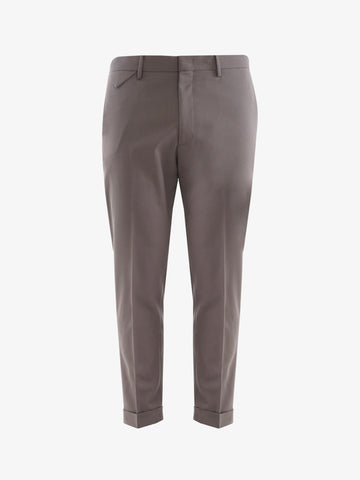 LOW BRAND Pantalone Cooper T1.7 uomo in pura lana verde