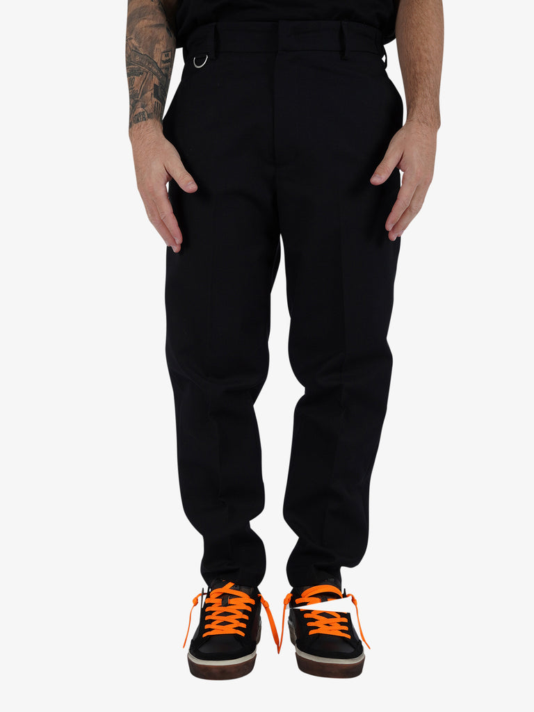 LOW BRAND Pantalone George uomo nero