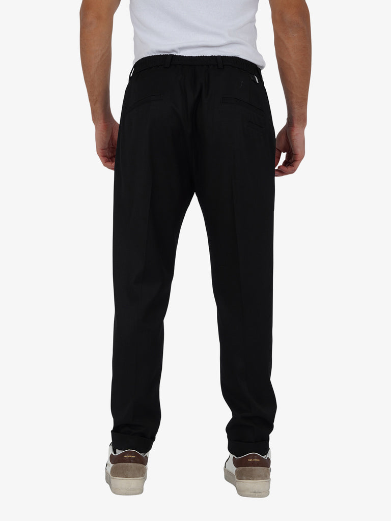 LOW BRAND Pantalone Riviera uomo nero