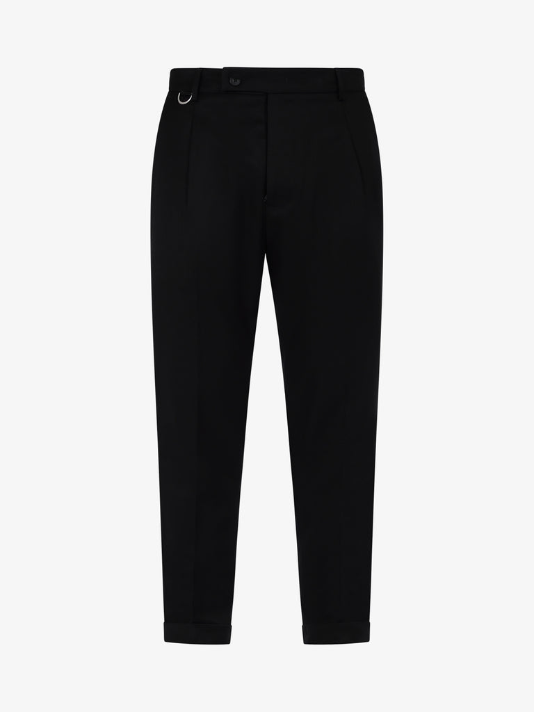 LOW BRAND Pantalone Riviera uomo nero