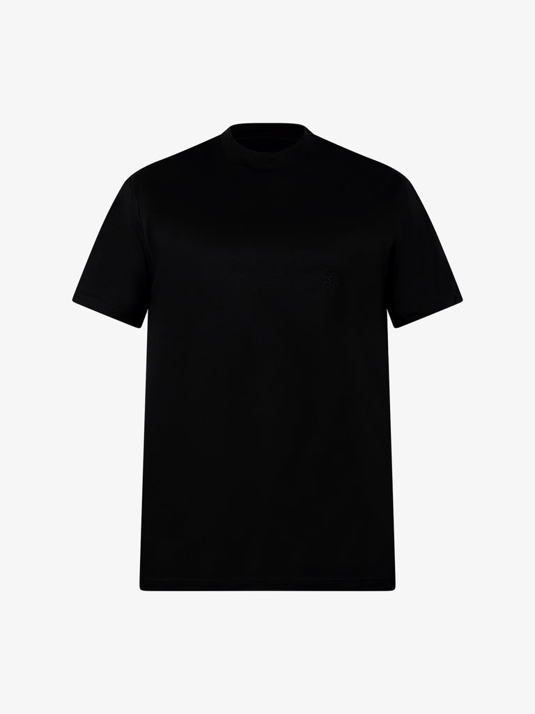 LOW BRAND T-shirt B150 Embroidery Rose uomo nero