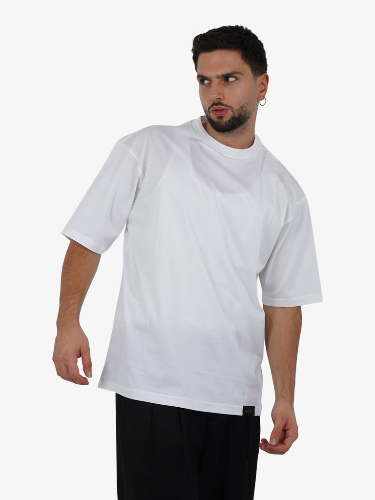 LOW BRAND T-shirt B193 uomo cotone bianco