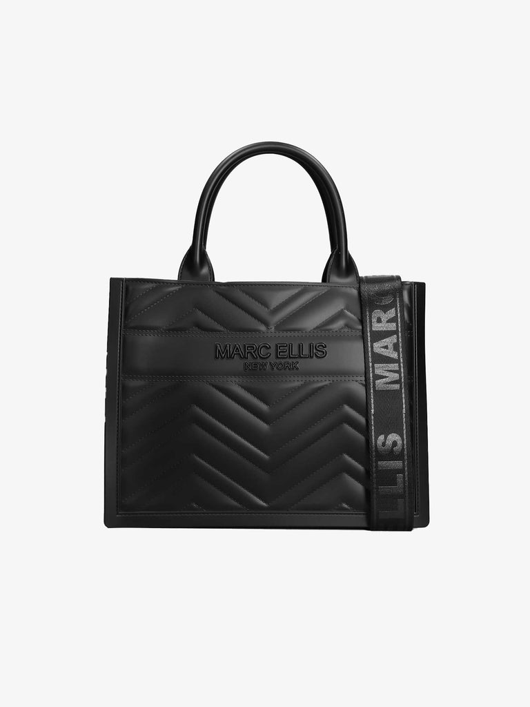 MARC ELLIS Borsa a mano FLAT BUBY WAVE M donna nero