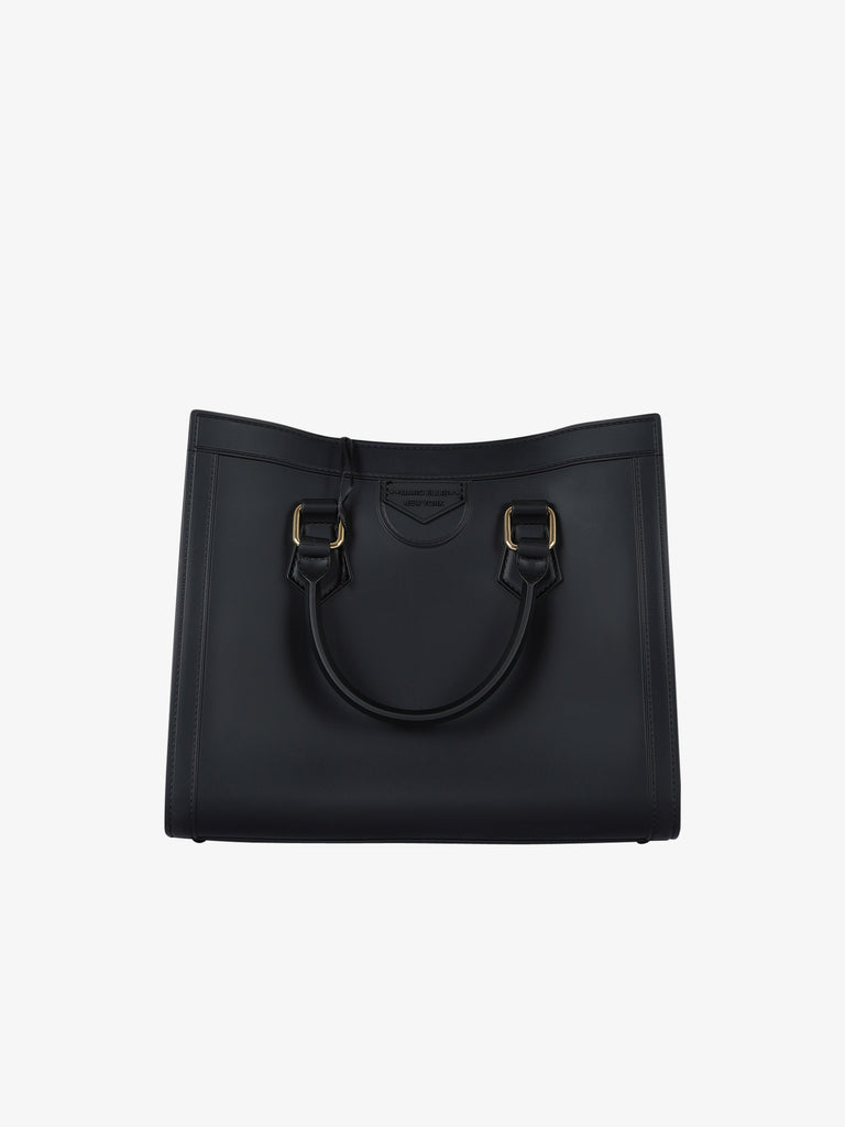 MARC ELLIS Borsa a mano Flat Wood M 24 donna nero