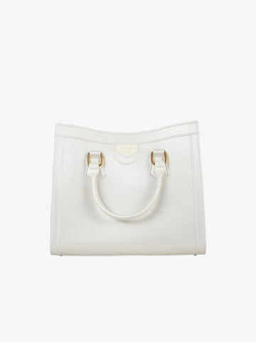 MARC ELLIS Borsa a mano Flat Wood M 24 donna bianco