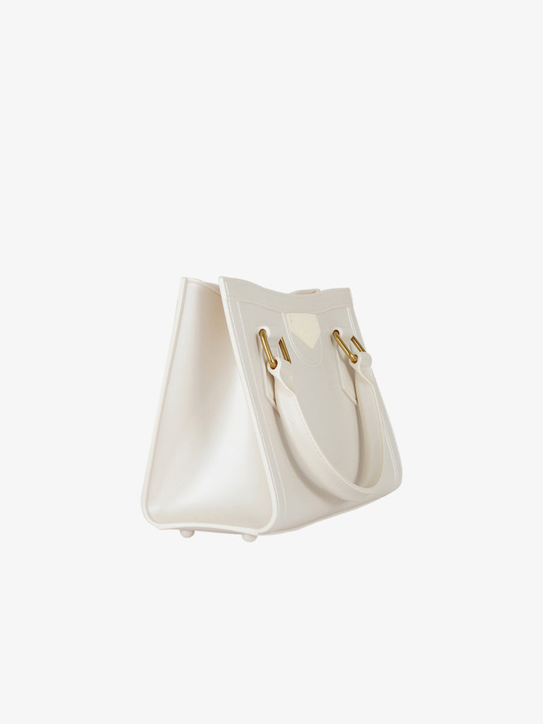 MARC ELLIS Borsa a mano Flat Wood S 24 donna bianco