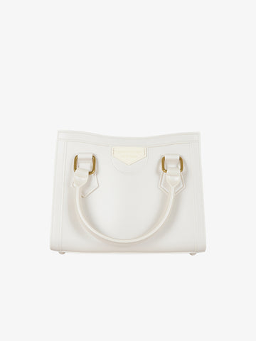 MARC ELLIS Borsa a mano Flat Wood S 24 donna bianco