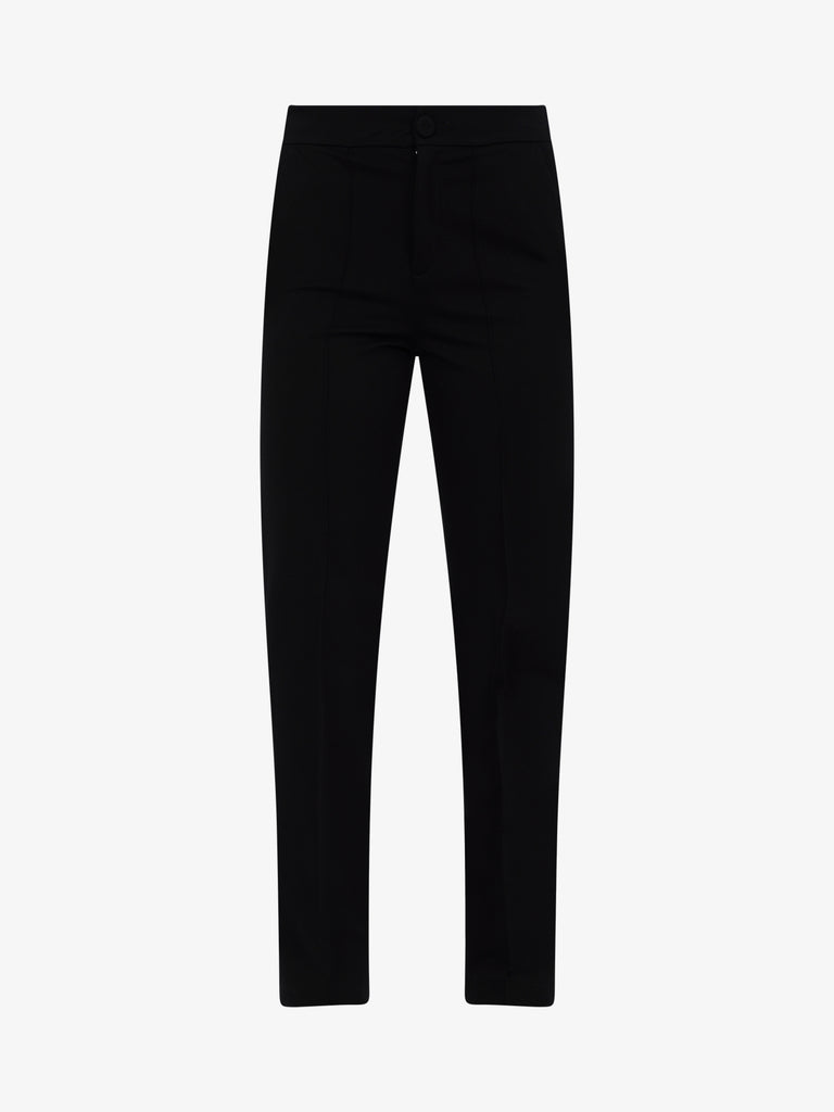 MARIUCCIA Pantalone con elastico donna viscosa nero