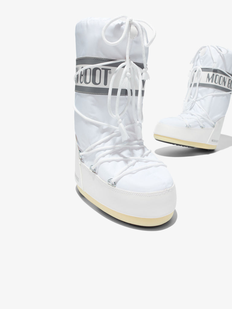 MOON BOOT Stivali Icon Nylon 195 CHF bianco