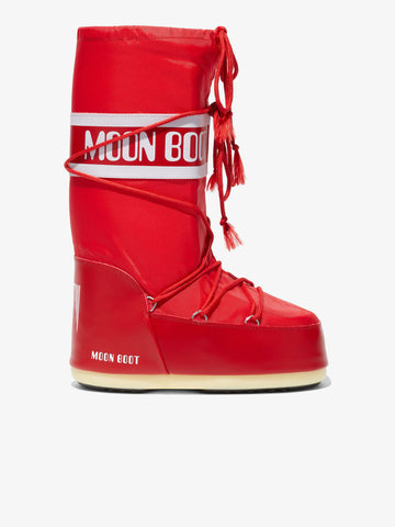 MOON BOOT Stivali Icon Nylon 195 CHF rosso