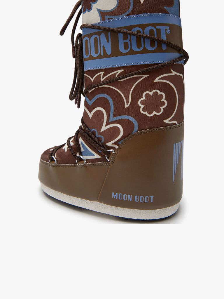 MOON BOOT Stivali Icon floreale 205 CHF donna marrone