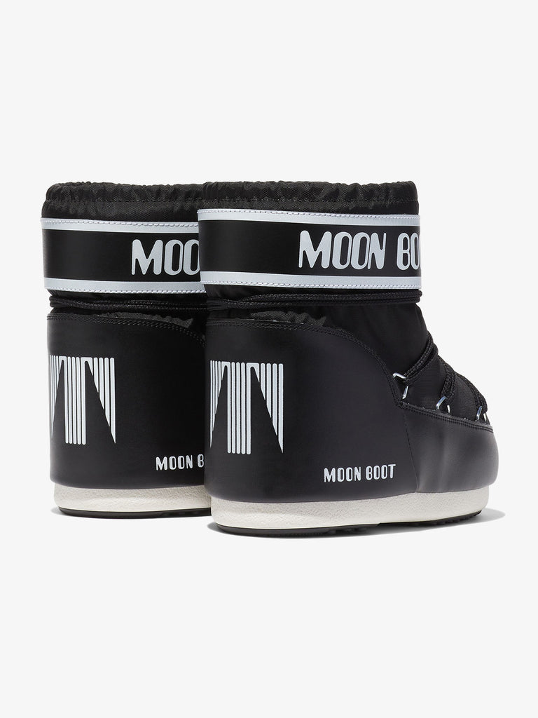 MOON BOOT Stivaletti Icon Low in nylon nero