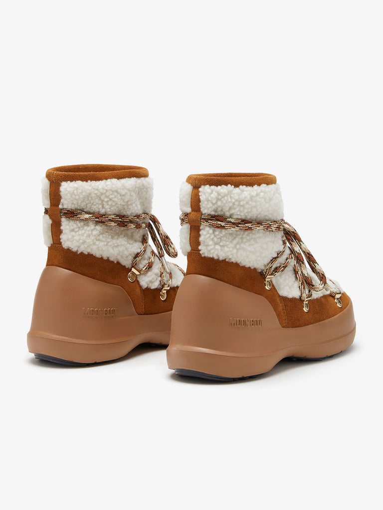 MOON BOOT Stivaletti Luna in shearling 310 CHF donna marrone