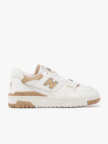 NEW BALANCE Sneakers MTZ BBW550BT donna pelle bianco/incenso