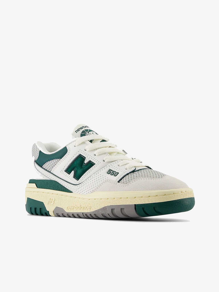 NEW BALANCE Sneakers GSB550CS donna pelle bianco