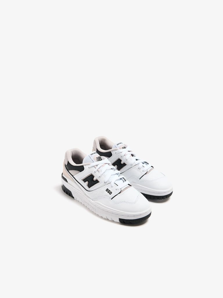 NEW BALANCE Sneakers BB550 GSB550EI pelle bianco