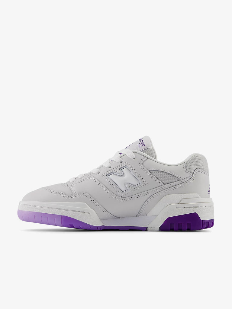 NEW BALANCE Sneakers BB550 GSB550KV donna pelle grigio