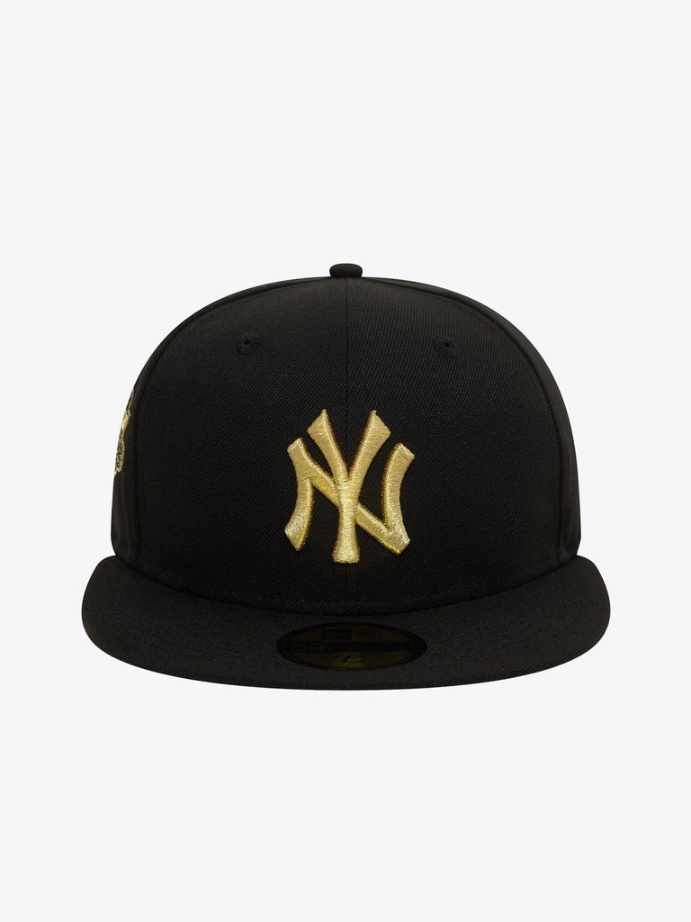 NEW ERA Cappello 59FIFTY New York Yankees Cooperstown Metallic uomo nero