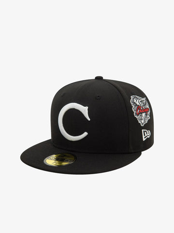 NEW ERA Cappello 59FIFTY Chicago White Sox MLB Cooperstown Patch uomo nero