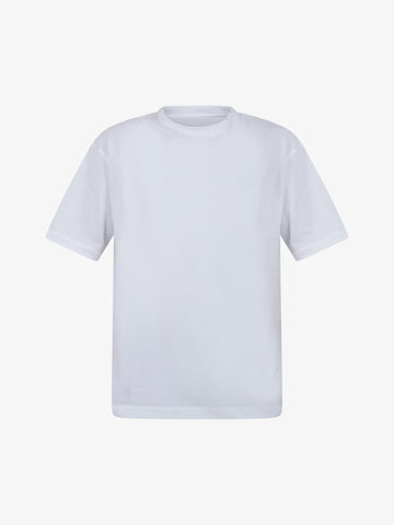 PAOLO PECORA T-shirt girocollo uomo cotone bianco