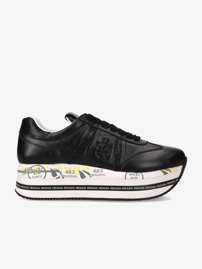 PREMIATA Sneakers BETH 7107 donna pelle nero