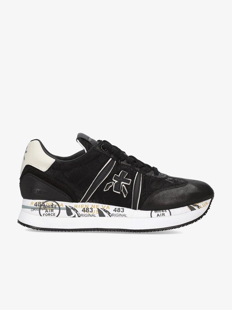 PREMIATA Sneakers CONNY 6987 donna pelle nero