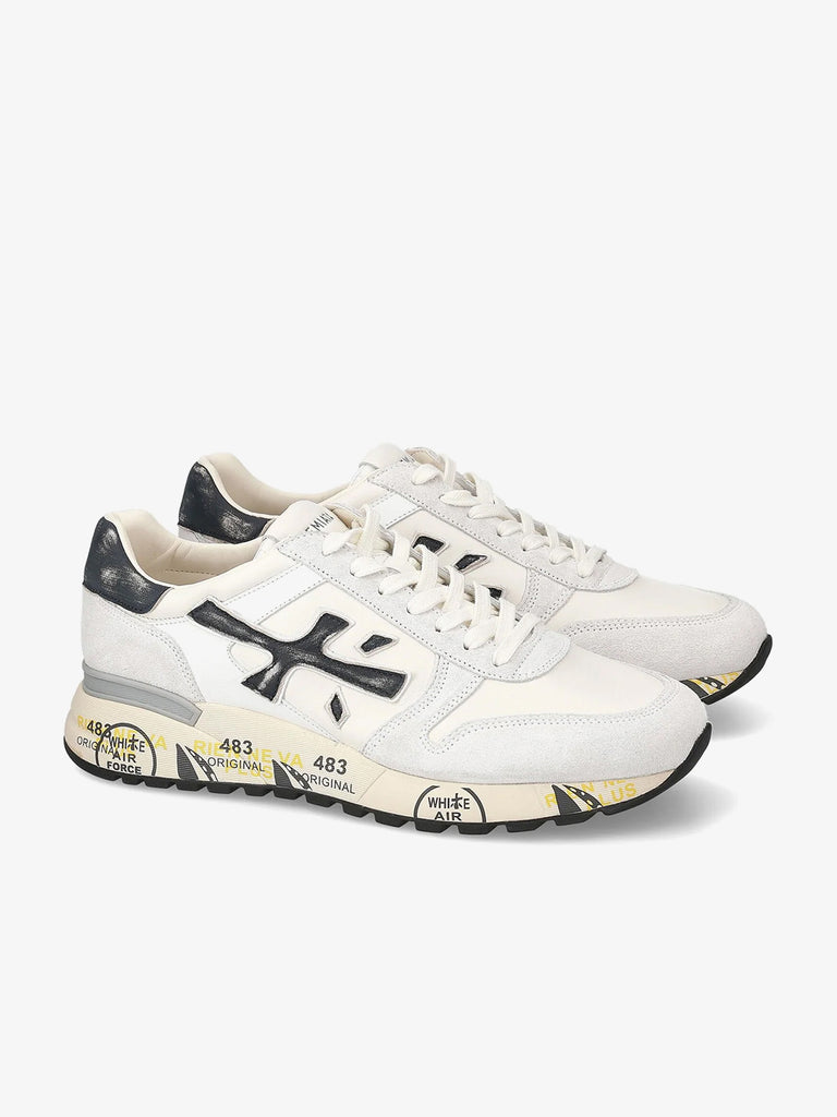 PREMIATA Sneakers MICK 6873 uomo pelle bianco