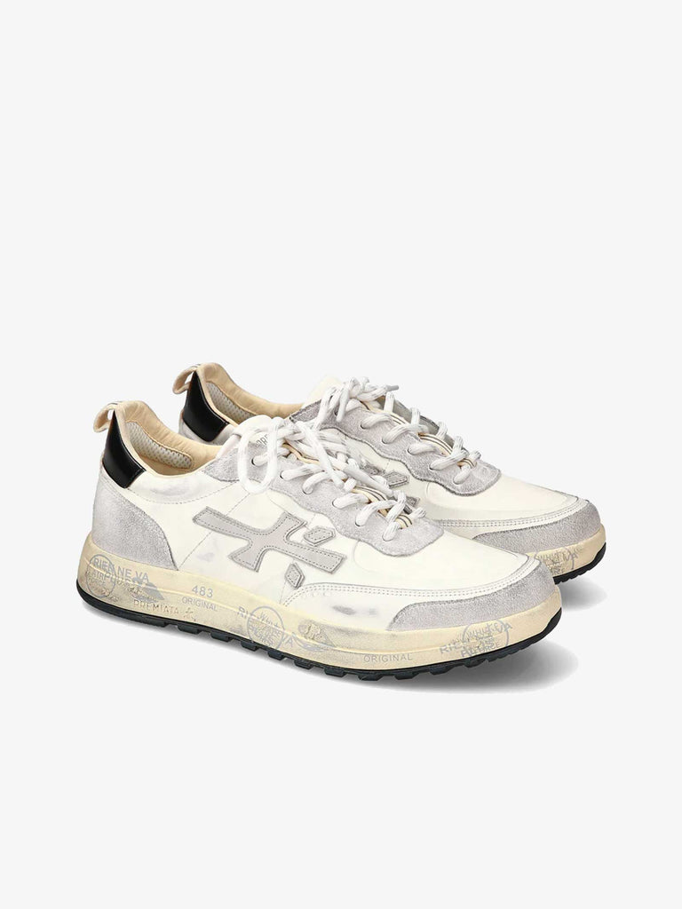 PREMIATA Sneakers NOUS 6765 uomo pelle bianco