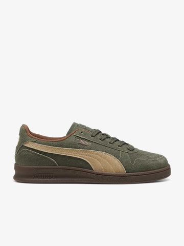 PUMA Sneakers Indoor R-Suede 398531_ uomo pelle verde