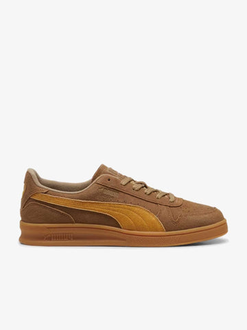 PUMA Sneakers Indoor R-Suede 398531_ uomo pelle marrone