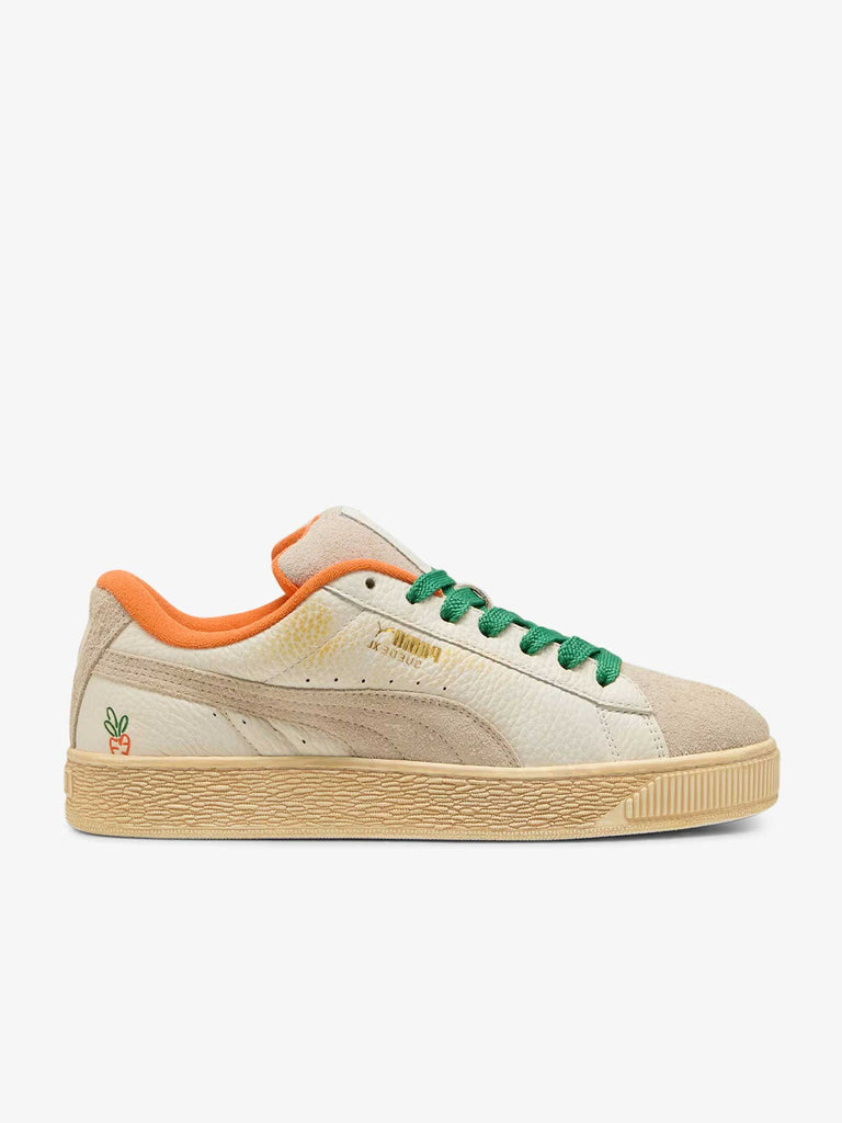 PUMA Sneakers Suede XL 2 CARROTS 398801_ uomo pelle bianco