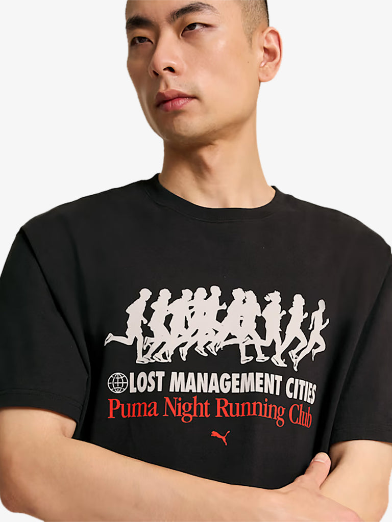 PUMA T-shirt PUMA x LMC 626563_01 uomo cotone nero