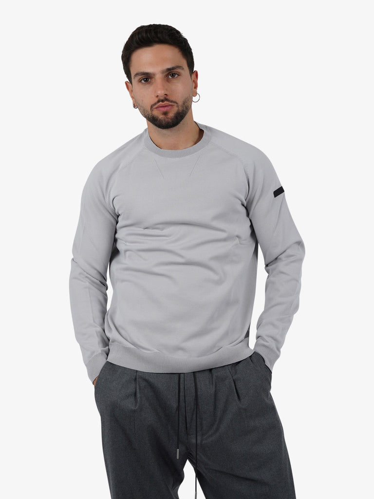 RRD ROBERTORICCIDESIGNS Maglia a maniche lunghe Amos uomo cotone grigio