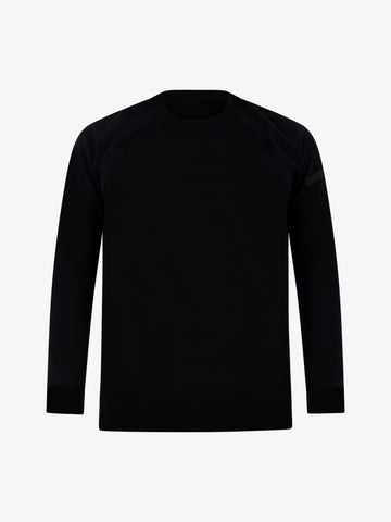 RRD ROBERTORICCIDESIGNS Maglia a maniche lunghe Amos uomo cotone nero