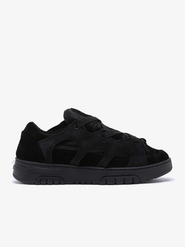 SANTHA Sneakers YU02-S1-SD-GY SANTHA 1 uomo pelle nero