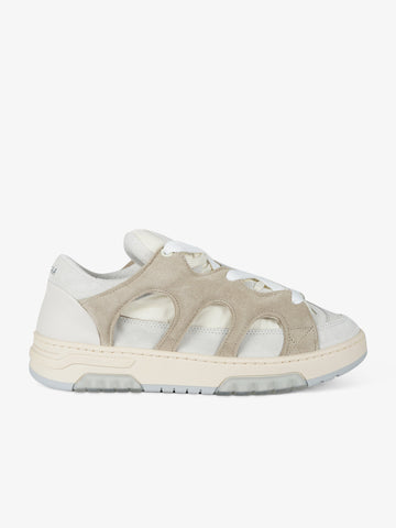 SANTHA Sneakers YU02-S1-SD-GY SANTHA 1 uomo pelle beige