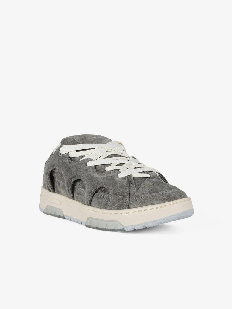 SANTHA Sneakers YU02-S1-SD-GY SANTHA 1 uomo pelle grigio