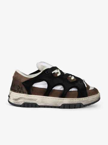 SANTHA X PAURA Sneakers YU02-S1-PA-WM SANTHA 1 marrone